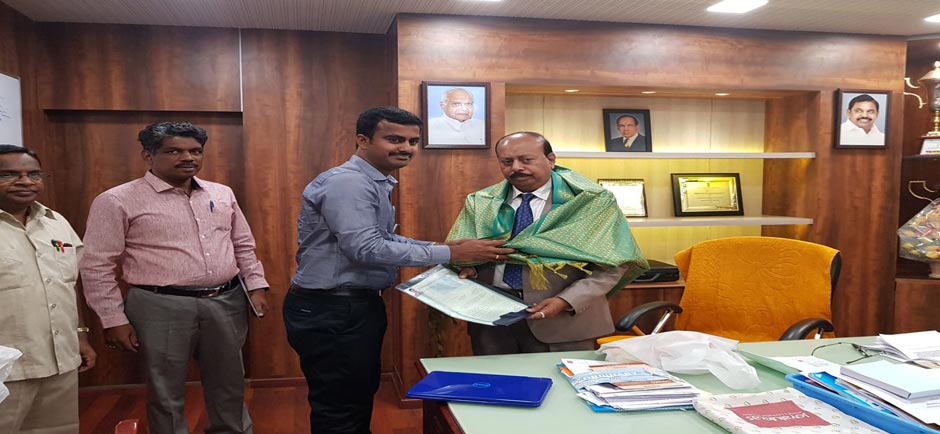 Signing  Affiliations with Alagappa University
